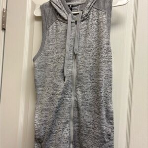 90 Degree By Reflex Gray Sleeveless Sweater